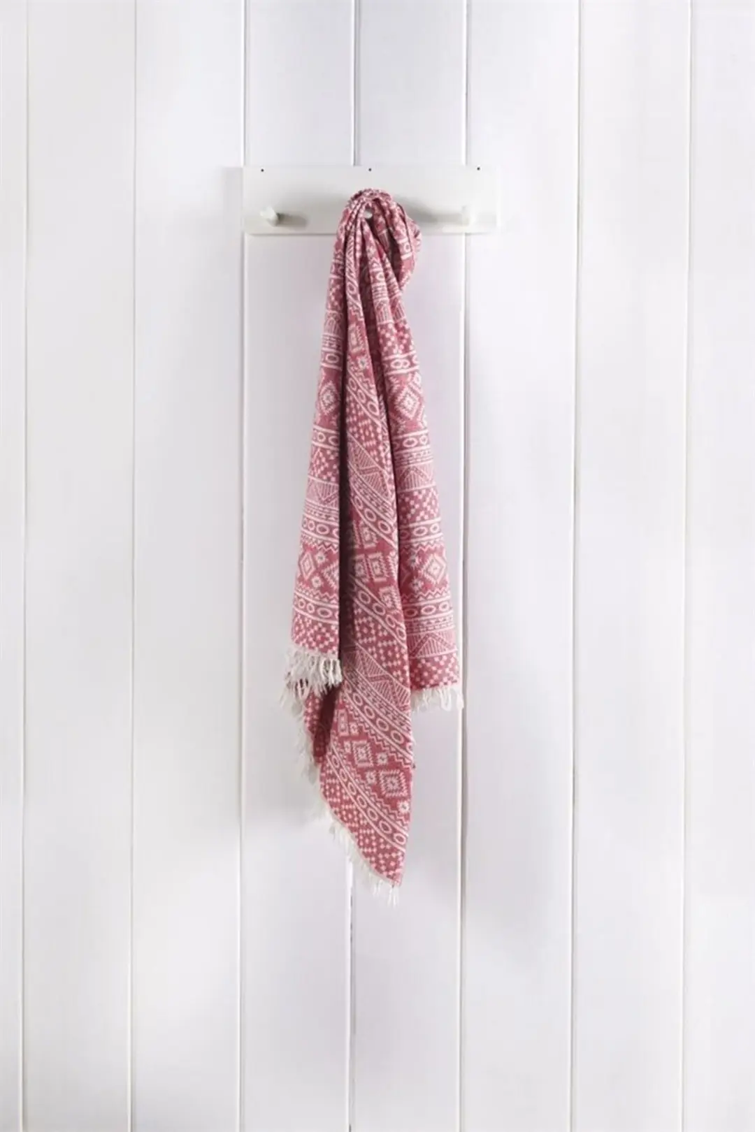 Kırmızı Kilim Peştamal - Yumuşak Ve Dayanıklı Pamuk Peştemal
